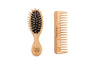TEK Natural Travel Brush + Comb Set